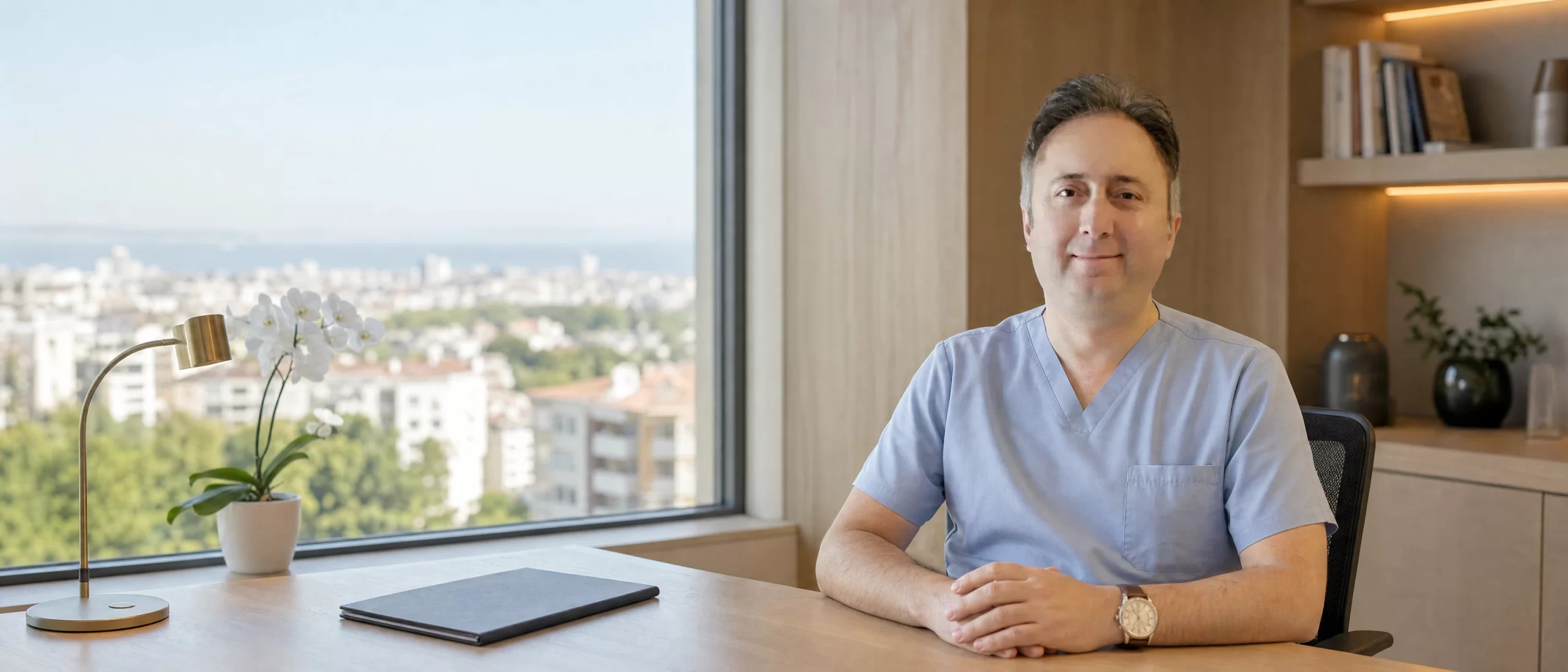 Op. Dr. Onur Parlak muayenehanesinde